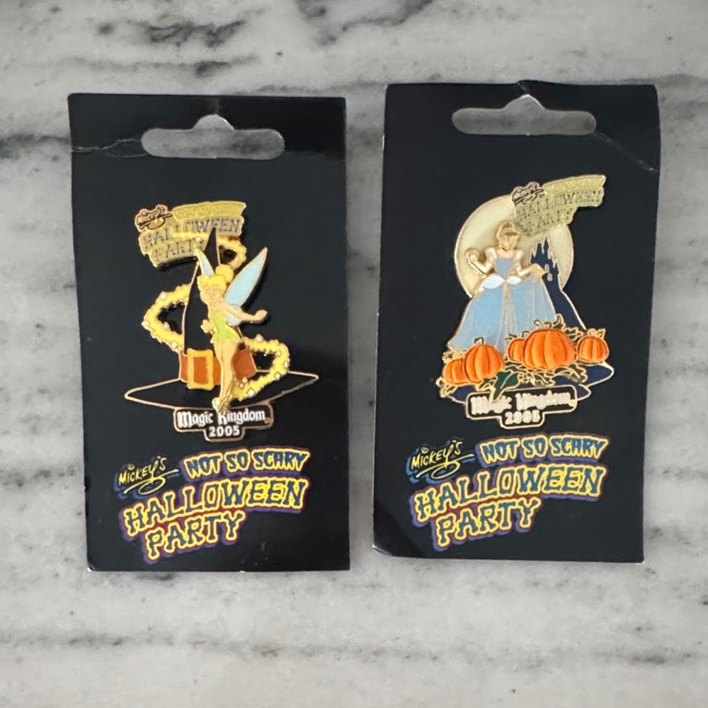 Mickey’s Not So Scary Halloween Party pins from 2005